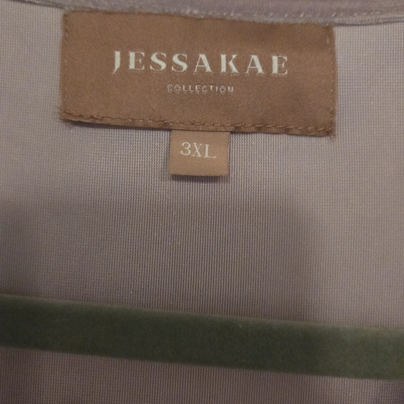 Jessakae dusty pink velvet dress size 3XL - Picture 3 of 7